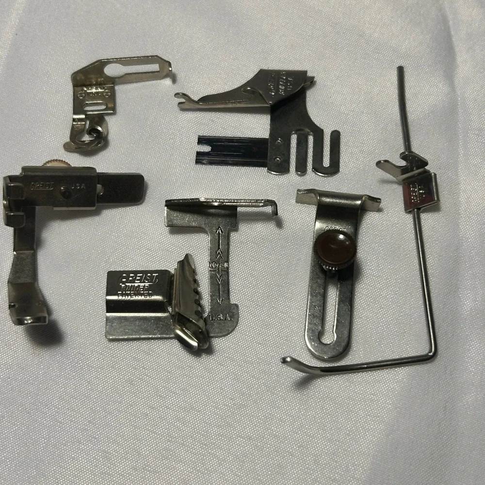 Greist Sewing Machine Binder Attachment Set‎ vintage parts only